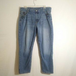Cinch Jeans Mens Black Label 2.0 Relax Fit Straight Leg Blue Size W40 L32